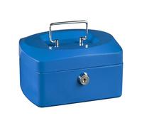 Idena 50027 - Cassetta per contanti 6", dimensioni 155 x 120 x 90 mm, colore blu