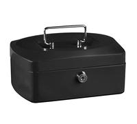Idena 50037 - Cassetta portavalori 10", dimensioni 255 x 200 x 90 mm, colore nero, 1 pz.
