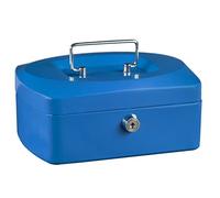Idena 50039 - Cassetta per contanti 10", dimensioni 255 x 200 x 90 mm, colore blu, 1 unità