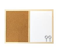 Idena 568016 - Lavagna con cornice in legno, incluse 2 viti, adatta per il montaggio a parete, circa 40 x 60 cm, ideale come decorazione e per il luogo di lavoro