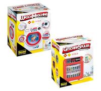 Idena 90377-Lavastoviglie e Lavatrice con Effetti Luminosi e sonori, Set di Gioco per Bambini con Tante funzioni e Accessori, Multicolore, One Size, 90377