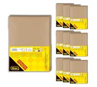 Idena 90577 - Buste imbottite C/13, 100 pezzi da 17 x 22,5 cm, buste da spedizione autoadesive, buste imbottite in carta mista FSC, colore marrone