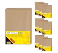 Idena 90578 - Buste imbottite D/14, 100 pezzi da 20 x 27,5 cm, buste da spedizione autoadesive, buste imbottite in carta FSC mista, colore marrone
