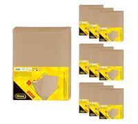 Idena 90580 - Buste imbottite H/18, 100 pezzi da 29 x 37 cm, buste da spedizione autoadesive, imbottite in carta FSC-Mix di colore marrone