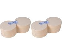 IDENA Folia 2325 - Coaster (sottobicchieri), Circa, 10,7 cm, 100 Pezzi (Confezione da 2)