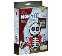 IDENA Folia 50105 - Bastelset Piccolo Mostro Friends 'Scraggles' ', 17 Pezzi