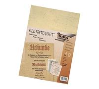 IDENA Folia 951 410 - Elefante Pelle, 110 g/m², A4, 10 Fogli, camosci