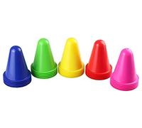 Idena- Piloni, Colore Rosso, Giallo, Verde, Blu e Rosa, 8 x 7 cm, 40622