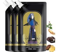 Identicalven Hair Loss Shampoo,Ginger Plant Extract Anti-Hair Loss Hair Shampoo,Identicalven Anti Hair Loss Shampoo,Identicalven Shampoo,Anti Hair Loss Shampoo Identicalven (3X 200ML,240ML)
