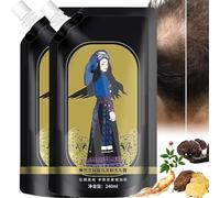 Identicalven Hair Loss Shampoo,Ginger Plant Extract Anti-Hair Loss Hair Shampoo,Identicalven Anti Hair Loss Shampoo,Identicalven Shampoo,Anti Hair Loss Shampoo Identicalven (2X 200ML,240ML)