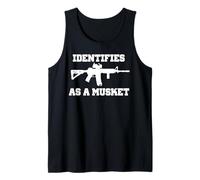 IDENTIFICA COME UN MUSKET FUNNY AR15 FUCILE PRO 2A Canotta