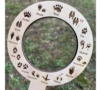 Identificatore traccia animale | Mirino leggero per la natura Visualizzatore di, identificatore di impronta portatile leggero Giocattolo sicuro per ragazzi Ragazze Avventure in campeggio per ba