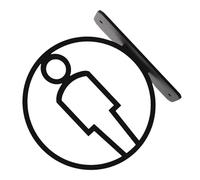 Identificazione del bagno Contemporanea Identificatore WC Scudo Bagno Marcatori da parete Lavanderia Maschio Simbolo Femmina Segnalazione Sesso Neutro