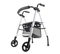 Identités Rollator - 2 ruote con schienale, colore: Bianco perlato