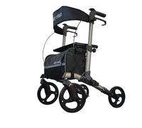 Identités, Rollator Neo Fold Evolution, schienale comodo, borsa inclusa, freni ad alte prestazioni, maneggevoli e stabili, ruote larghe, pieghevole con valvola di sicurezza, leggero, trasportabile,