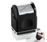 Identity Protection Roller Stamps | Reliable Long-Lasting Safety | Effortless Security Stamp Identity Protection Roller | For Mail Document Tax Receipts Home Office Deposit Slip Paper