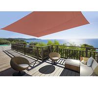 IDEPRICE Velo di ombra rettangolare, 3 x 4 m, Terra Cotta