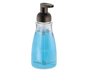 iDesign 50104EU Pompa Sapone Liquido Schiumoso, Plastica, Trasparente, 0.1x0.1x0.1 cm