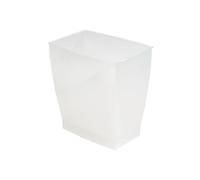 iDesign 64720EU Spa Recipiente, Rettangolare, 11 l, Plastica, Trasparente, 29x19.5x30.5 cm