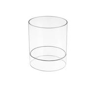 iDesign 69930EU Portaccessori Capelli, Plastica, Trasparente, 14x14x17 cm