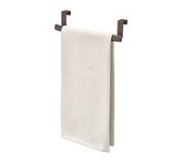 iDesign Axis Portasciugamani Da Appendere Di Forma Arrotondata, Piccolo Porta Salviette In Metallo, Bronzo