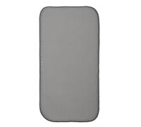 iDesign iDry Tappetino lavello, Piccolo e spesso tappetino cucina in poliestere e microfibra per asciugatura stoviglie, grigio peltro/avorio