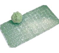iDesign Pebblz Tappetino, Vinile, Verde, 67.5x35x0.2 cm