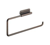 iDesign Rondo Portarotolo Cucina, Porta Rotolo Carta Da Cucina Oscillante, Pratico E Discreto Portarotolo Da Parete Per Carta Da Cucina, Metallo Bronzo