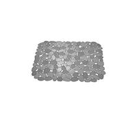 iDesign Tappetino Lavandino, Plastica, Grafite, 5 x 5 x 5 cm