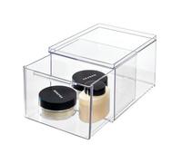 iDesign The Home Edit Organizer alto con cassetto estraibile in plastica ricicla