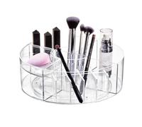 iDesign The Sarah Tanno Collection Lazy Susan, organizer per cosmetici girevole, trasparente, 7,7 x 7,7 cm