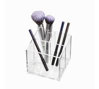 iDesign The Sarah Tanno Collection Organizer per cosmetici Cubo 4"""" x 4"""" x 4,25"""" Trasparente