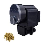 Idezek Distributore Automatico di Mangime pesce | Mangiatoia Elettrica a Prova d’Umidità per Acquario, Dispenser di Cibo pesce con Timer