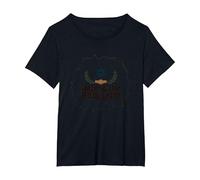 IDF Difendi la Terra Santa Sostegno Patriottico Israele Maglietta, Donna Plus-Size, Nero, 5X