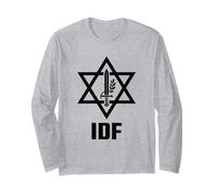 IDF Israel Defense Forces Military Star of David Maglia a Manica