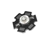 IDGTTLDF 10pc 3W UV High Power LED Chip SMD Light Beads Ultra Violet 390nm-395nm LED with Black PCB