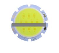 IDGTTLDF 10pcs 5W 350LM Round LED COB Bright DC15-17V Warm White