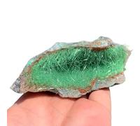 IDGTTLDF 1PC 100-150g quartz Goethite Green copper ore stone Home Decoration Crystal Cluster