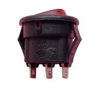 IDGTTLDF 1pc MR5-110 Perforated 15MM Small Round Three-Pin with Type Switch 3A250V
