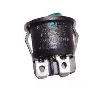 IDGTTLDF 1pc R131-22C Four-Pin 2-Speed with Green AC Power Supply Round 23mm Ship Type Switch 8A250V