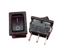 IDGTTLDF 1PC TH1/KCD1 15A125/250V Boat-Shaped Switch 3-Pin 2-Position Power Switch 15 * 21mm