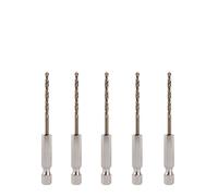 IDGTTLDF 1Pcs Cobalt Hex Drill Bits HSSCO M35 Twist Quick Change Impact Driver Tools for Stainless Steel Cast Iron Sheet Metal(3.2mm 5PCS) IDGTTLDF