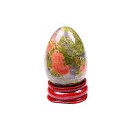 IDGTTLDF 1pcs Crystal Egg Jewelry Quartz Magic Sphere Home Decor Ore Gift Ornaments (Color