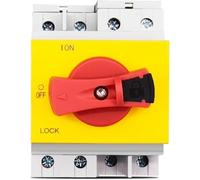 IDGTTLDF 4P PV DC 1200V 32A DIN Rail Rotating Handle Isolator Rotary Switch Disconnector for Solar Distribution Box