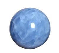 IDGTTLDF Crystal Blue Lapis Lazuli Ball Ornaments (Size : 90-95mm)