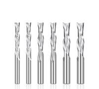 IDGTTLDF for Woodworking 2 Flute Carbide Endmill Spiral Router Bits 3.175/4/6/8/10/12mm Shank 1Pcs(3.175x2.5x6x40L) IDGTTLDF