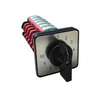 IDGTTLDF KDHC-40/6 * 10 Rotary Cam Switch Ten Position 6 Poles 40A Changeover Selector Bx6 Welding Machine