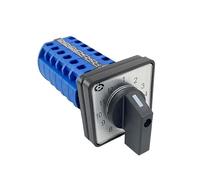 IDGTTLDF LW26-20/6 Rotary Cam Switch 20A Twelve-Gear 12 Positions Six-Section 6 Poles Single-Wire Power Circuit Selector Silver (1-12 Position)