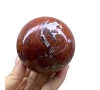 IDGTTLDF Stone Warring States Period red Ball Crystal with with Quartz Point Sample Decoration(6-7cm)