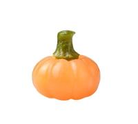 IDGTTLDF Yellow Calcite Pumpkin Figurine Crystal Hand-Carved Home Décor Ornament for Desk, Living Room